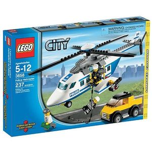 LEGO City Edición limitada Set # 3658 Helicóptero De Policía