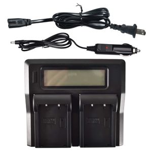 DSTE - Cargador de batería doble para Fujifilm NP-T125 Fuji NPT125 (1,5 A, con puerto USB)