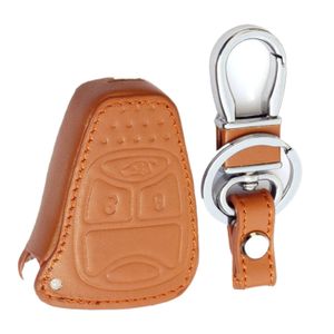 rpkey Funda de piel Keyless Entry Remote Control Key Fob Protector de visualización para Jeep Commander Grand Cherokee Liberty m3 N5wy72 X X k0bdt04 a