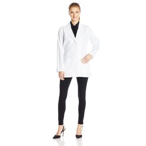 Dickies 29 inch muescas de la mujer cuello Lab Coat