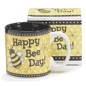 "Día de Happy Bee – Punto de miel Bumble Bee – Taza de café adorable Regalo