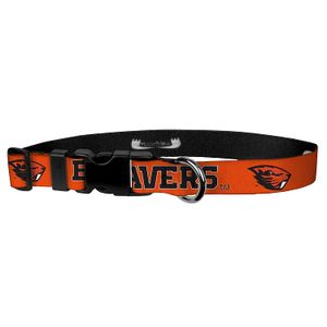 Moose Pet Wear Dog Collar – Oregon State University Adjustable Pet Collars, Made in The USA – 1 Inch Wide