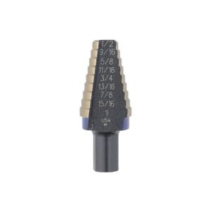 Broca escalonada UniBit, de Irwin Tools, de 3/16 a 1/2 pulgada
