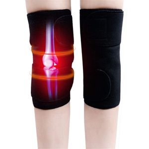 cthope 1 par AUTO calefacción rodilla Brace manga, ajustable turmalina terapia magnética de la rodilla Pad Apoyo con estabilizador de rótula abierta