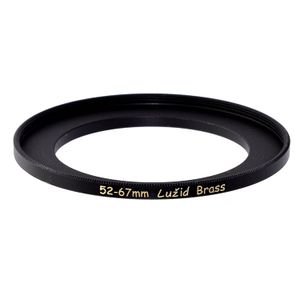 lužid X2 52 mm. de latón para filtro step Up anillo adaptador 52 67 luzid