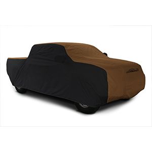 Coverking Custom Fit Car Cover para ciertos modelos GMC Sprint Stormproof Tan con laterales negros