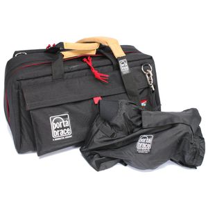 portabrace cs-dv4rqs-m4 mini-dv cámara caso (Negro/Rojo)