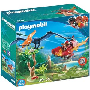 PLAYMOBIL - Juego de cultivo de aventura con pterodáctilo