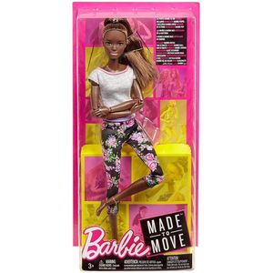 Barbie Made to Move Doll, Dark Hair