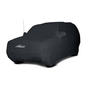 Coverking Custom Fit Car Cover para ciertos modelos Porsche Cayenne Satin Stretch Black
