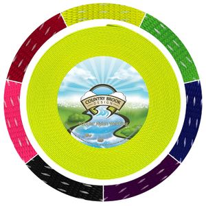 Country Brook Design - Cincha tubular de nailon para escalada, color amarillo