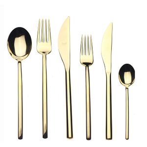 Mepra Due oro 36 piezas Set de cubiertos