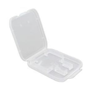 etech Collection SD/SDHC/SDXC/MicroSD/MicroSDHC/MicroSDXC tarjeta de memoria de plástico transparente Caso Holder para Sandisk/Kingston/Transcend/Sams