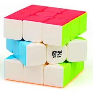 Cubo Sin sticker CuberSpeed QiYi Warrior W 3 x 3 rompecabezas Warrior W 3 x 3 x 3 Cubo mágico sin sticker
