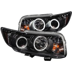 anzousa 121280 Color Negro Transparente Proyector Halo Headlight para Scion XB – (se venden en pares)