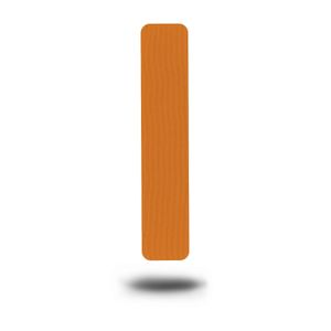 Terapia física SIDA 597256 i-strips de kinesiología Mueller, Naranja, 20 tiras, forma