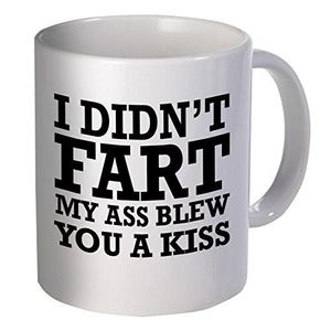 Taza de café divertida