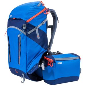mindshift rotation180deg. Horizon 34L – Mochila con petaca para cámara réflex digital, lentes, flashes, 13" portátil y 10" Tablet, Tahoe Azul