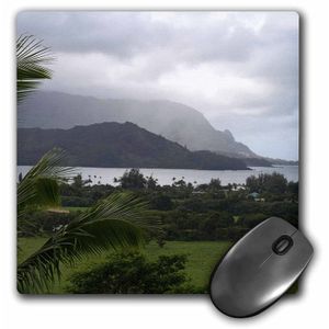 Hanalei Bay, Kaual island, Hawaii, EE. UU. – Us12 dfr0130 – Alfombrilla de mouse, 8 por 8 inches (MP _ _ _ _ _ _ _ _ _ _ 143906 _ _ _ _ _ _ _ _ _ _ 1)