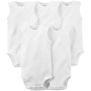 Carter's Unisex Baby 5-Pack Sleeveless Bodysuits