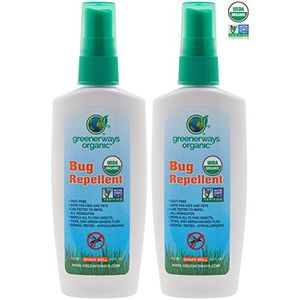 Greenner orgánicos orgánico repelente de insectos usda orgánico sin omg antimosquitos naturales repelente de bug bug spray ropa seguro seguro para niñ