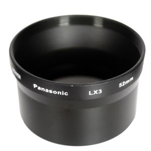 Bower a4552 Pa3 Panasonic LX-3 52 mm Tubo Adaptador (Negro)