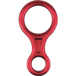 Terminal 8 Descender, prond Climb cifra 8 Descender Aparejo placa Heavy Duty, 35 KN de aleación de aluminio Descender de aluminio para al aire última