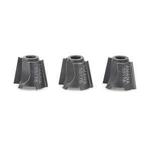 Amana Herramienta 55178 3-Pack de 10 Grado cortador para perforadoras 47178 con punta de carburo (sustituye a ocemco ta-151)