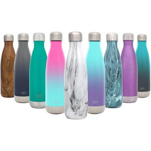 Simple Modern Wave Water Bottle - Vacuum Insulated Double Wall 18/8 Stainless Steel