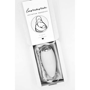 Lumama Leche - Masajeador de lactancia para conductos obstruidos, compromiso, mejorar el flujo de leche, silicona de grado médico