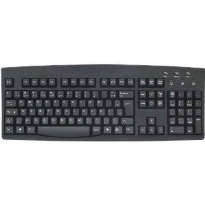 Europea Portugués idioma Teclado Black USB Wired para Windows