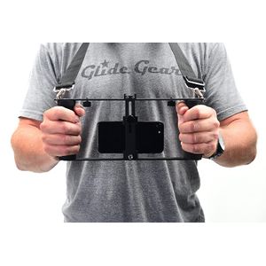 Glide Gear DM100 profesional Smartphone soporte de adaptador de vídeo Teleprompter Shooter cámara Rig teléfono video-maker film-maker productor para t