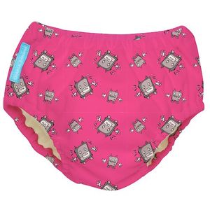 Charlie plátano Swim pañal (Pequeño 11 – 18 libras, Chica Robot)