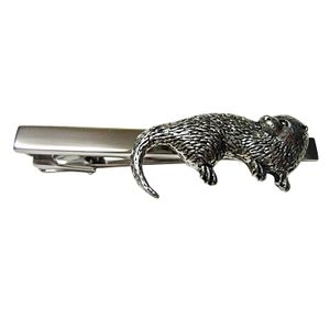 Nutria Square Tie Clip