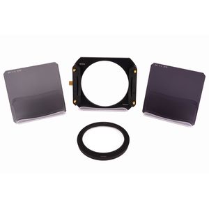 Formatt-Hitech 100 x 100 mm (4 x 4") Resina Starter Kit de densidad neutra estándar con adaptador de 55 mm)