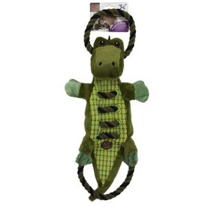 Charming Pet Ropes-A-Go Go-Dragon Squeaky Dog Toy