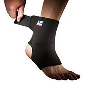 LP Ankle Support with Strap (Unisex; Black)