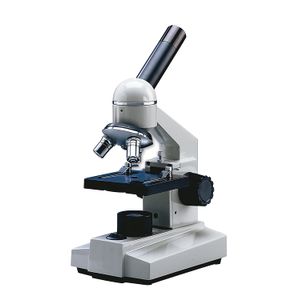 FREY Scientific Intermedio Microscopio, 4 x, 10 x, 40 x R objetivos, 88 mm x 82 mm etapa, 1