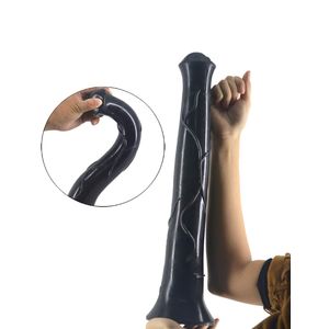 FAAK CHGD023 - Mono de equitación para mujer, 16.9 in, muy largo, diseño de caballo, Negro