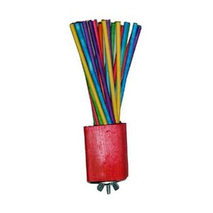 Super pájaro creaciones 6 – 1/2 por 1 – 1/2-inch papel para fiesta juguete para pájaros, grande