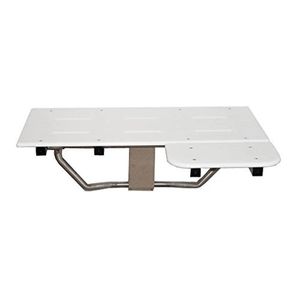 brey-krause Ada en forma de L Reversible – Asiento de ducha