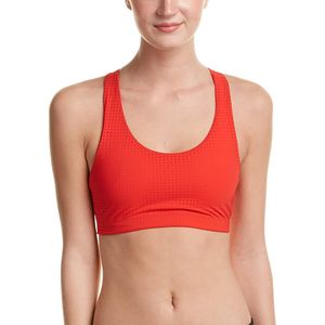 commando Women's Perforated Compression Sports Bra