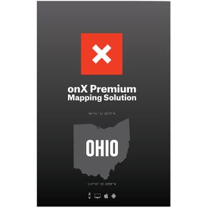 onxmaps Hunt Ohio chip para GPS Propiedad Privada/Pública Tierra 24 K Topo Mapas unidad para Garmin GPS (tarjeta de MicroSD/SD) + Membresía Premium pa