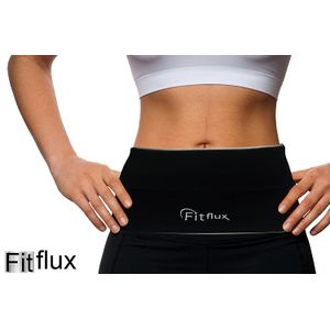 fit-flux mejor Nivel de cinturón para correr para mujer & Cinturón men-fitness Entrenamiento para runners-iphone 6 plus-black High Tech Spandex materi