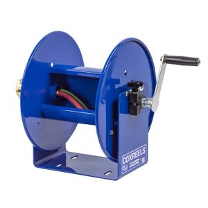 Coxreels 112W-1-50 Carrete de manguera con manivela, soldado., Azul, 1