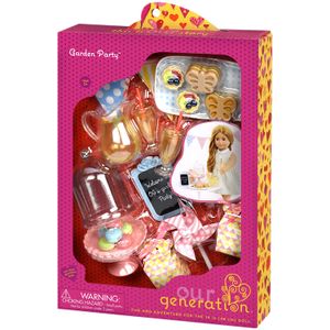 Nuestra Generación muñecas Garden Party – Set de accesorios para