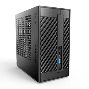 Asrock rack deskmini 110 W Intel Socket LGA1151 Intel H110 sistemas de Intel HD Graphics, WiFi 802.11/AC, 1 x HDMI Barebone (deskmini 110 W/B/Bb/US)