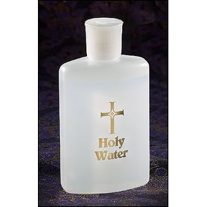 Santa Botella de agua con tapa spout- Amplia 4 oz.