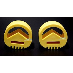 JSP Manufacturing 1025403-01 - Juego de 2 amortiguadores de vibración de ruido para coche (caucho de 1984 en adelante)