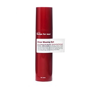 Receta para hombres Clear Shaving Gel, 3.4 fl. onz.
